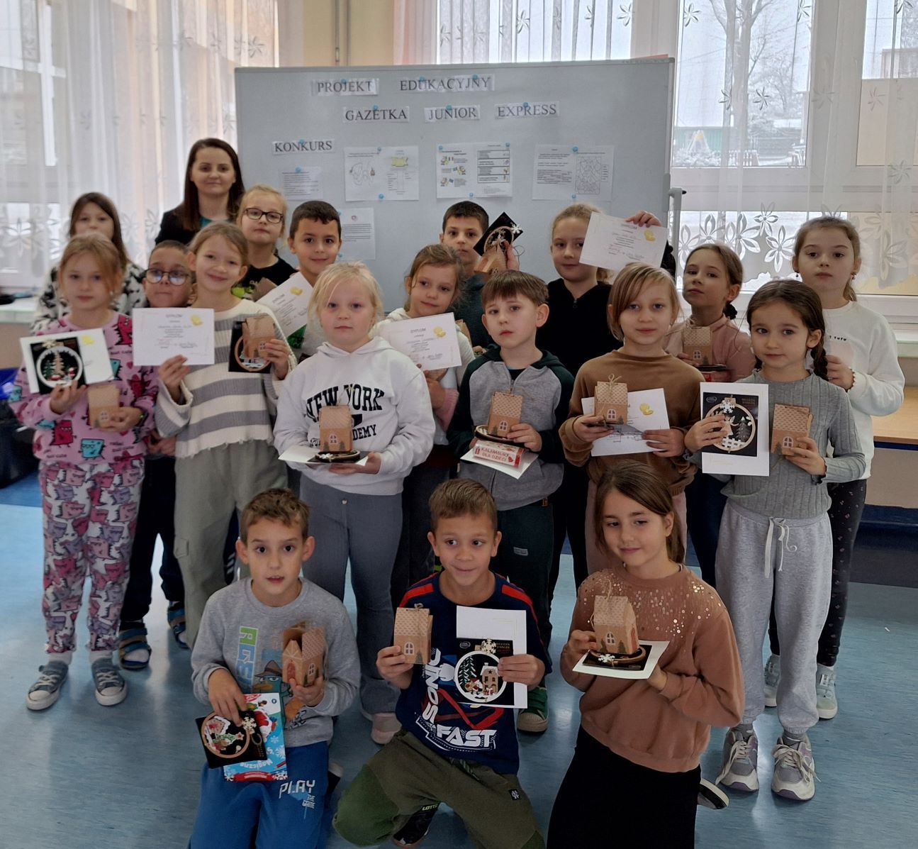 Projekt edukacyjny gazetka „Junior Express”
